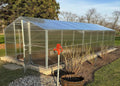 8.3ft Gable Roof Walk-In Polycarbonate Greenhouse Kit - Gable Series