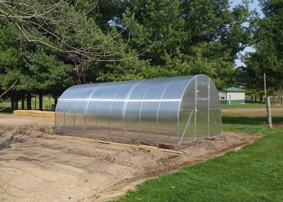 10ft Walk-In Polycarbonate Greenhouse Kit - Arc Series